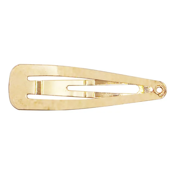 Bachca Barrette clic clac - Set de 4 | Doré