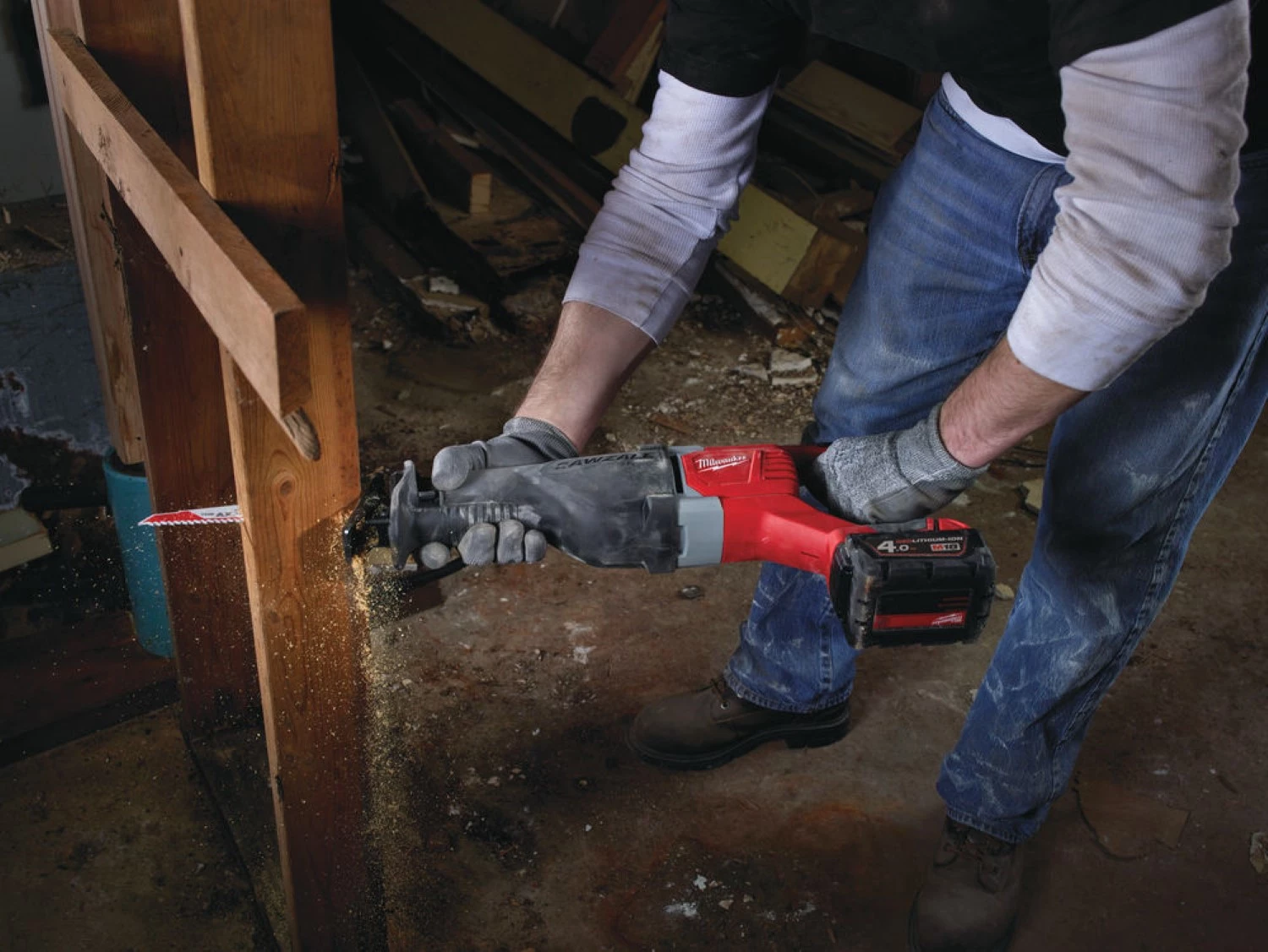 Milwaukee M18 BSX-0 18V Li-Ion accu reciprozaag body