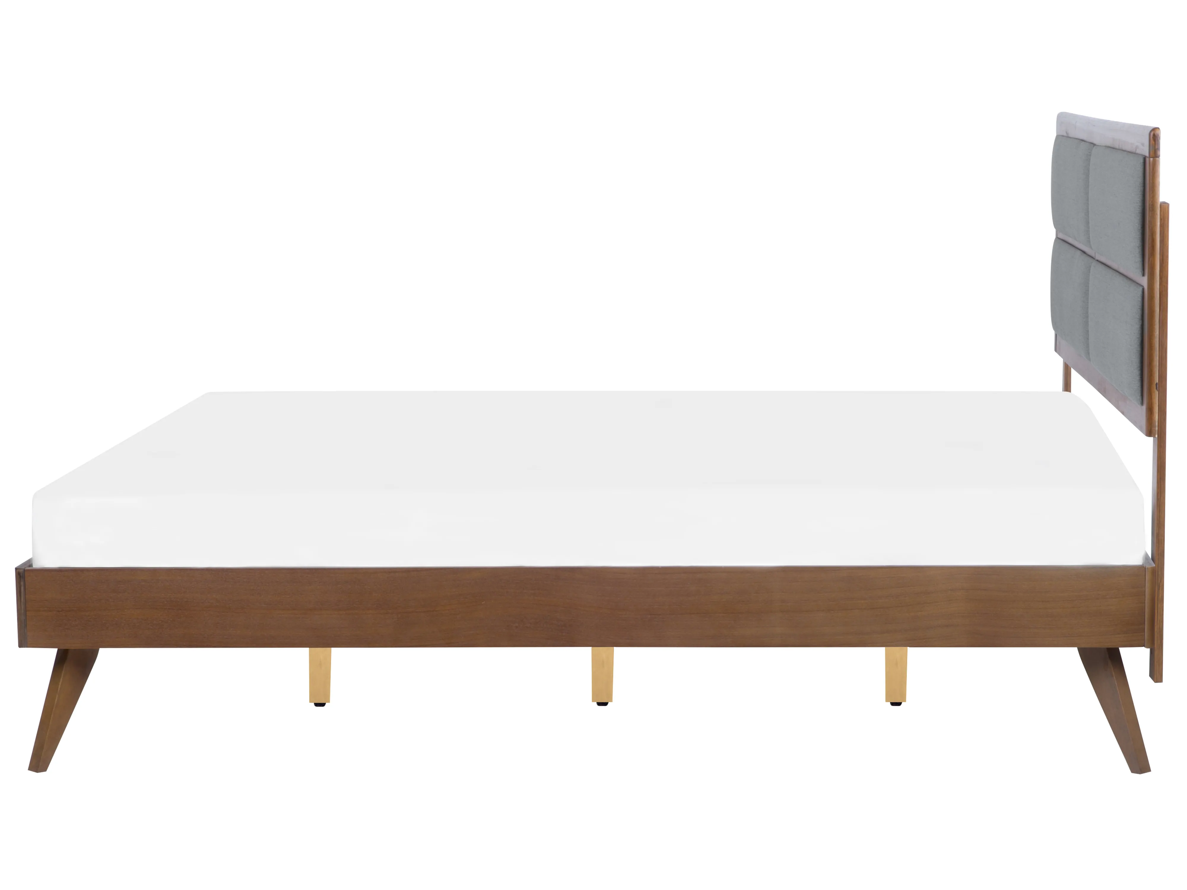 Bed POISSY 180 x 200 cm Donker essenhout