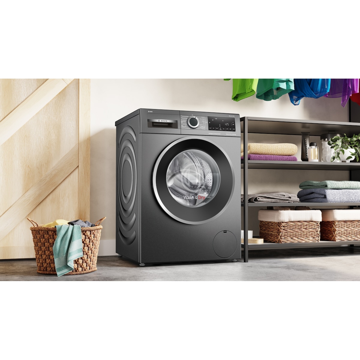 Bosch Kombinert vaskemaskin/tørketrommel WNG254ARSN