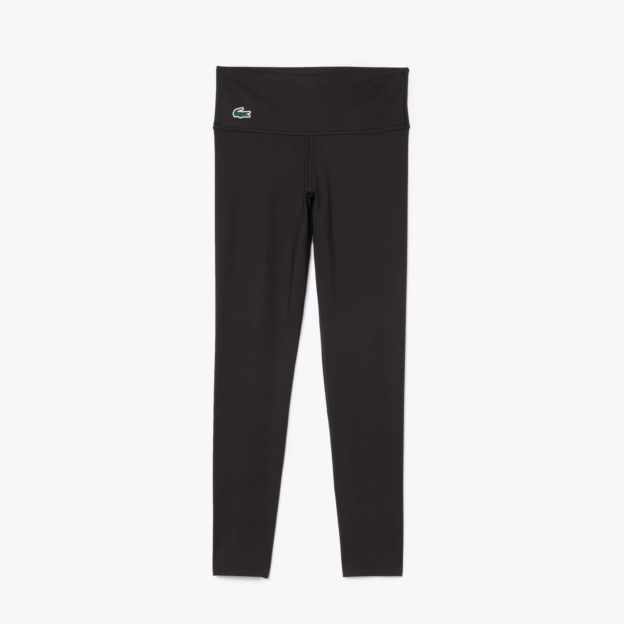 Legging Sport imprimé avec mini poche Pantalons de survêtement - Noir - Lacoste - Femme