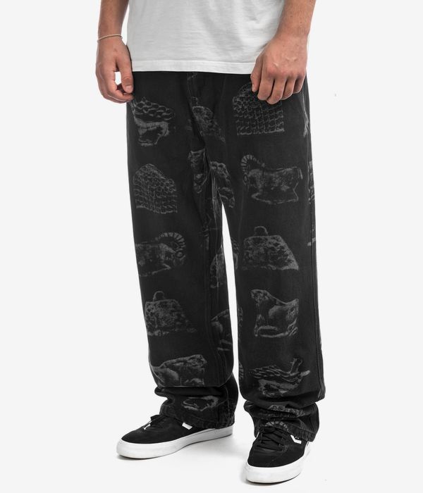Passport Denim Workers Club Jeans (laser etched black)