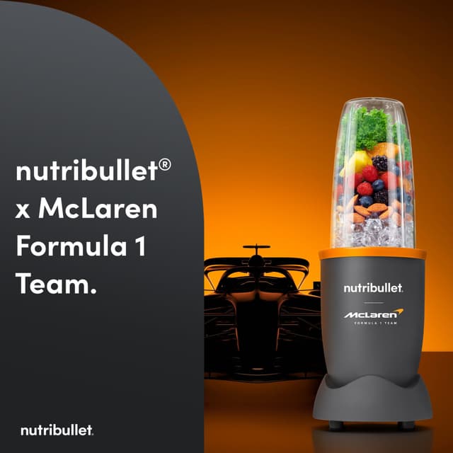 Nutribullet McLaren Pro 900 blender NB907GO-MC (mørkegrå)