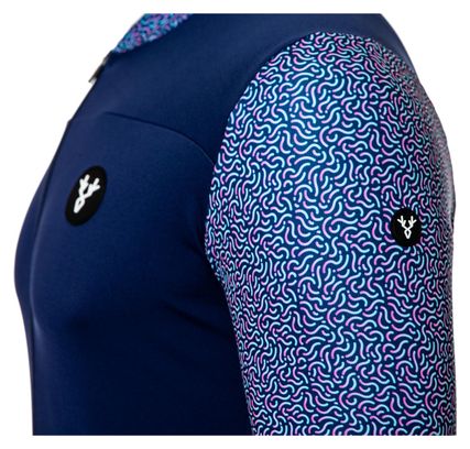 Maillot Manches Courtes LeBram Aspin Marine
