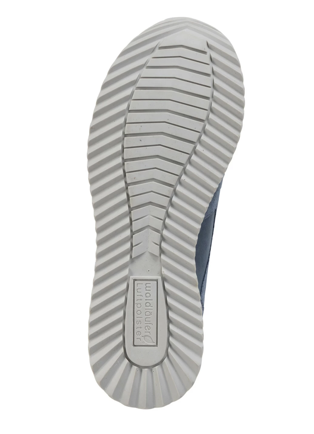 Waldläufer Schnürschuh aus teilweise geprägtem Nubukleder