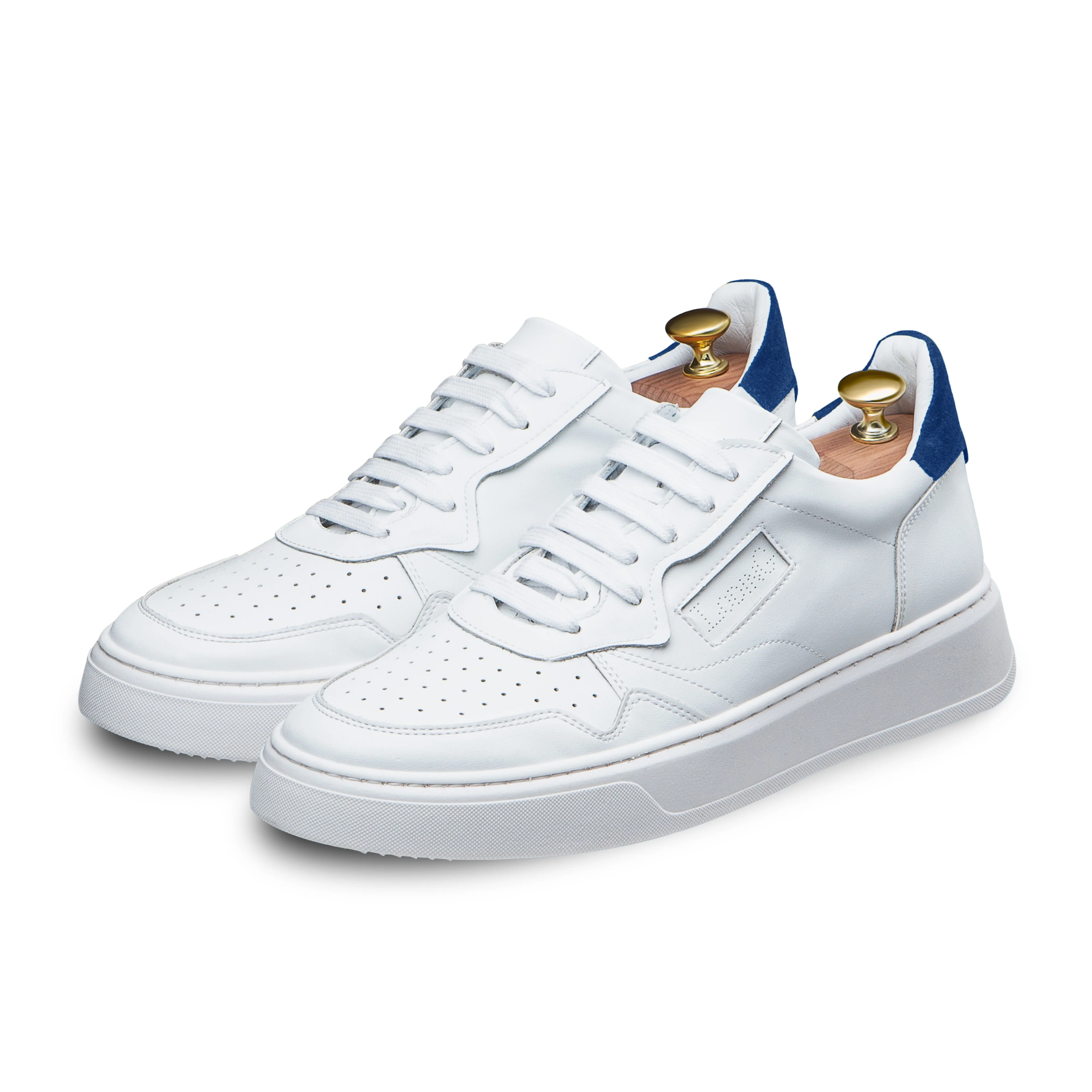 Sneakers Lioni 717 blanc/bleu roi