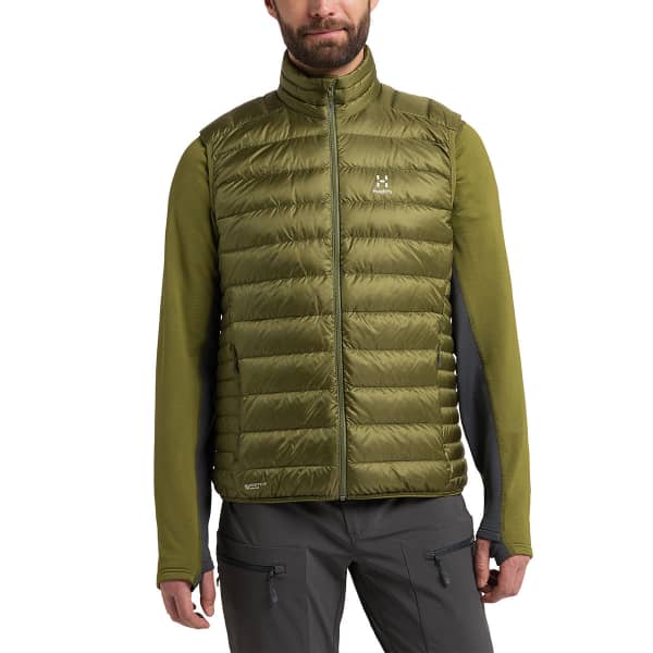 Doudoune ski HAGLÖFS ROC DOWN VEST MEN OLIVE GREEN