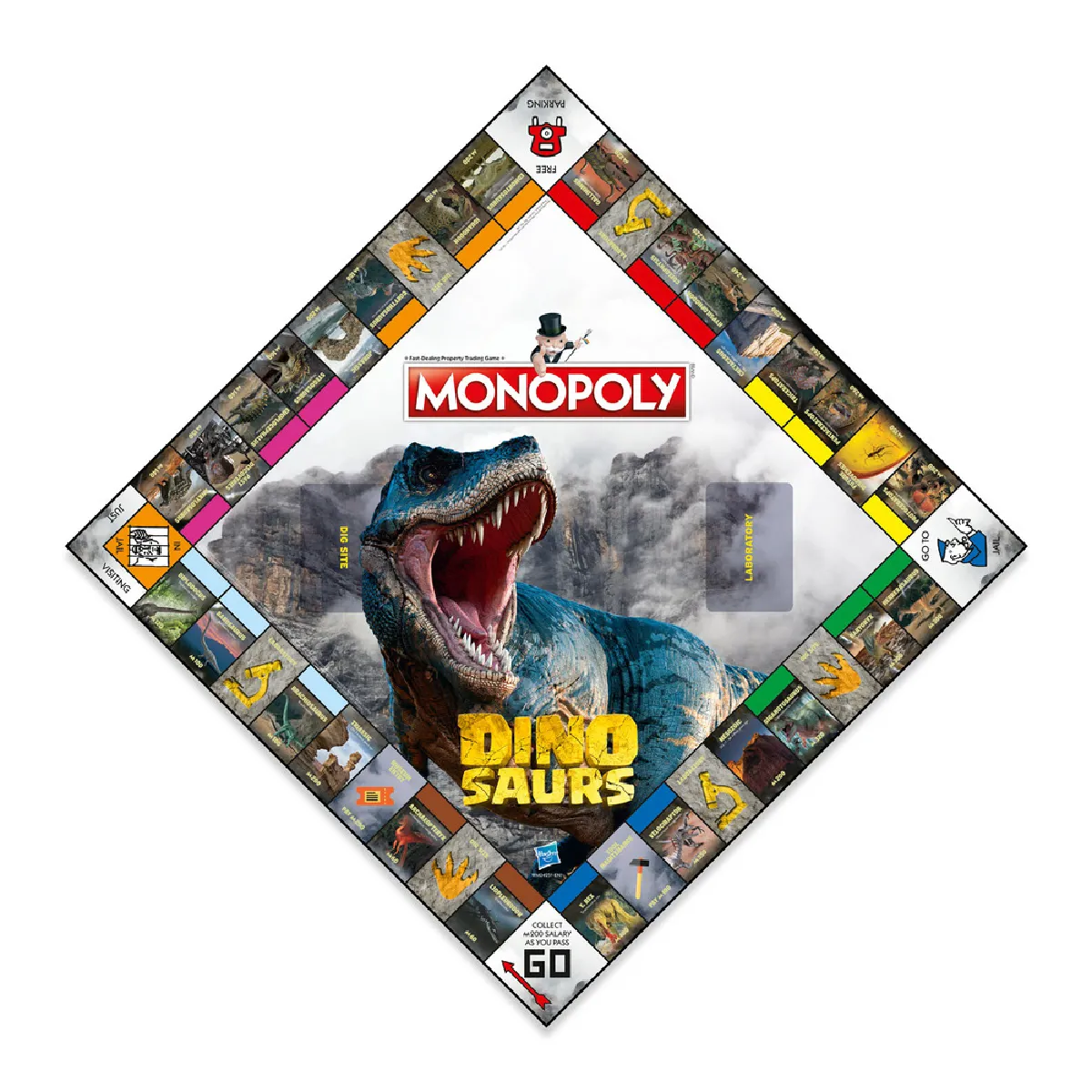 Winning Moves Monopoly Dinosaurs