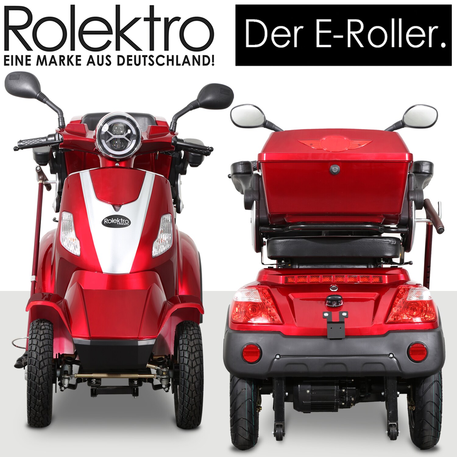 Rolektro E-Quad 15, Rot