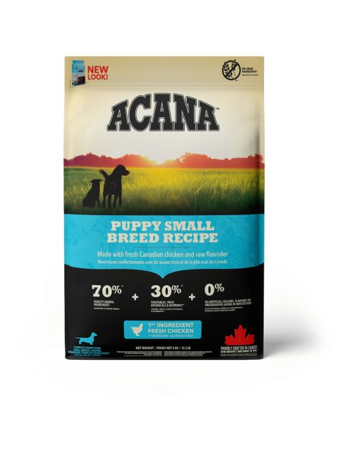 Acana Heritage Puppy Small Breed Kip&Kalkoen - Hondenvoer