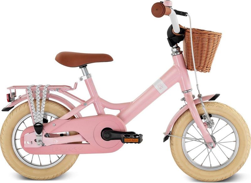 Puky Kinderfiets Youke 12 in Retro Roze