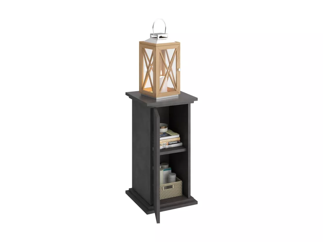 Table d'appoint avec porte 57,4 cm Matera