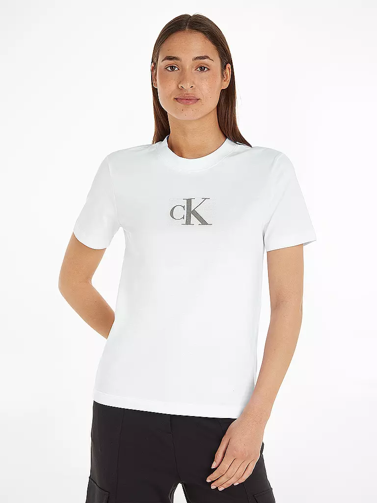 CALVIN KLEIN JEANS T-Shirt weiss