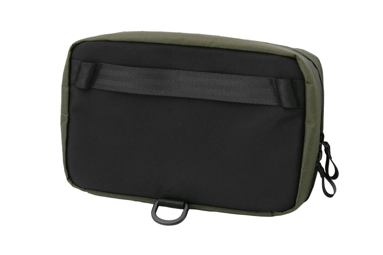 Alpaka Gear Elements Tech Case AD010490503 Dark Green, X-Pac VX21, tech-organizer en crossbodytas