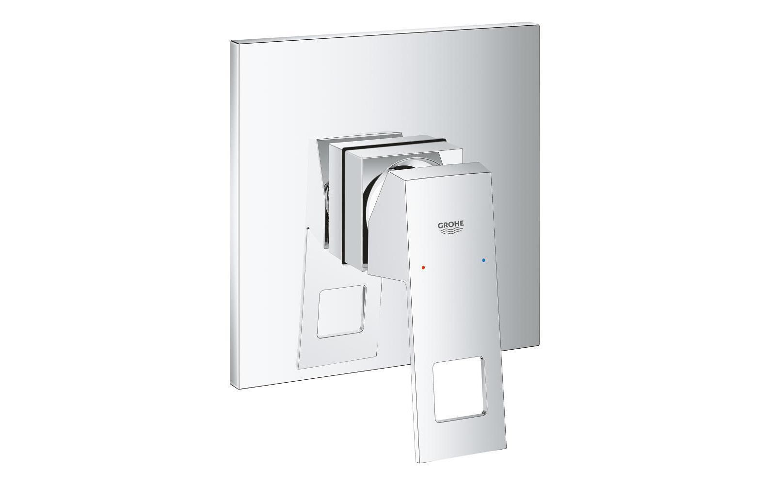 Duscharmatur Eurocube 46 mm, Chrom<br>GROHE Eurocube Einhand Brausebatterie