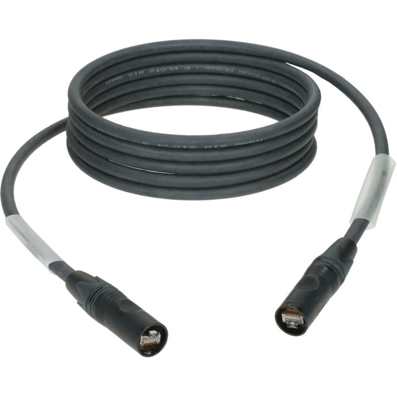 Klotz RC6AEE010 CAT6a netwerk kabel EtherCON voor mobiel gebruik 10m