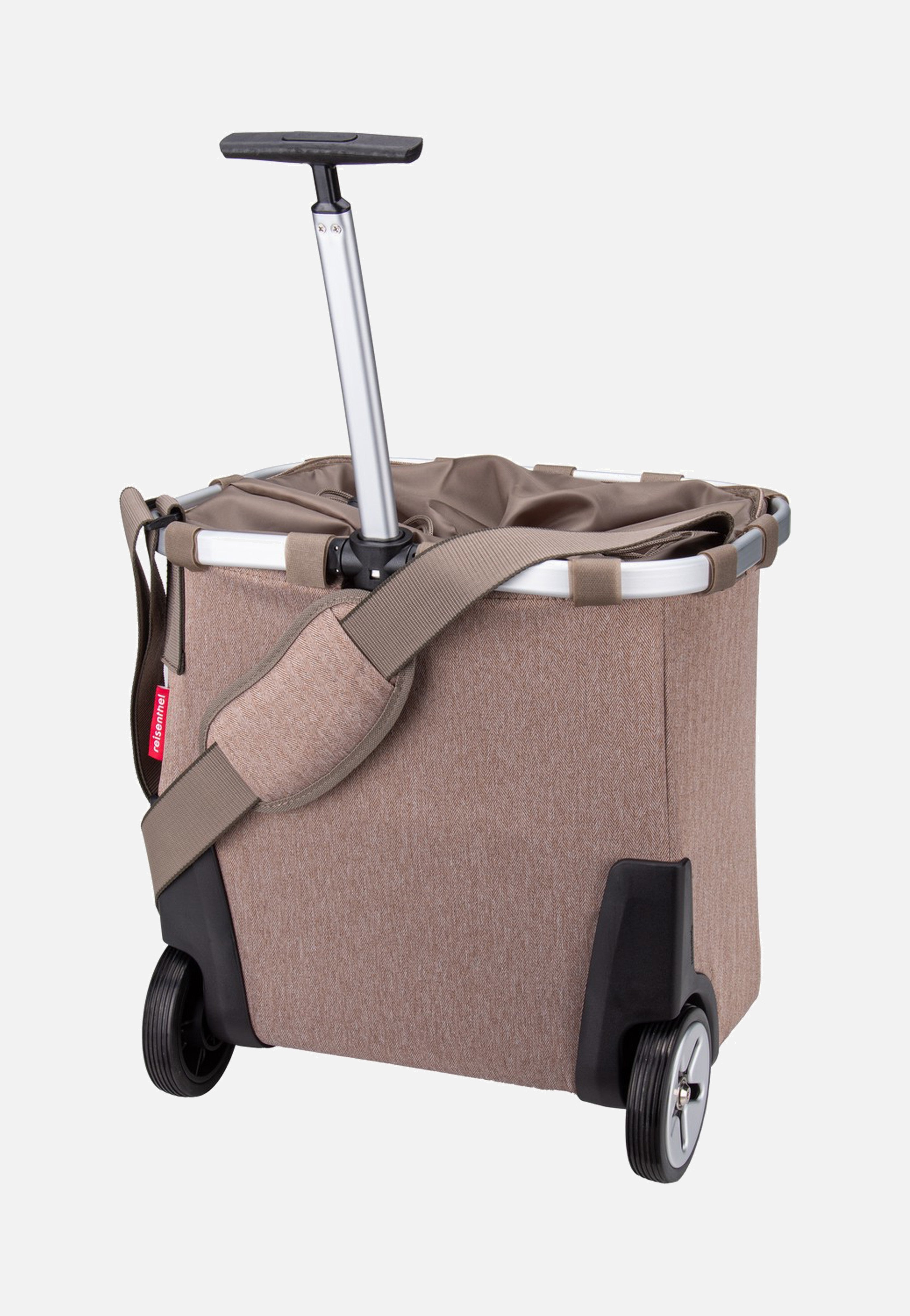 carrycruiser Herringbone Mokka - Einkaufstrolley