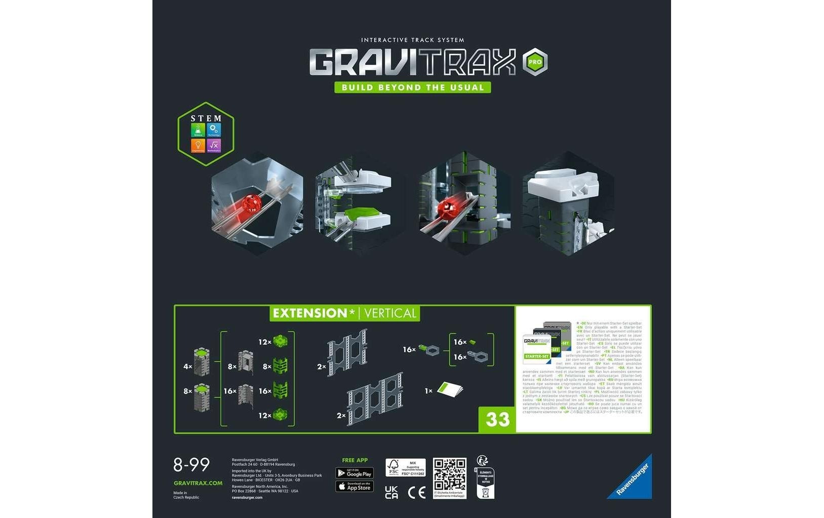 Ravensburger Kugelbahn »PRO Extension Vertical«