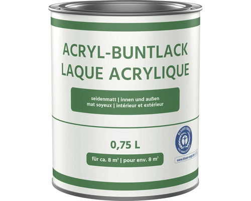 Acrylverfvernis, satijnwit, 750 ml