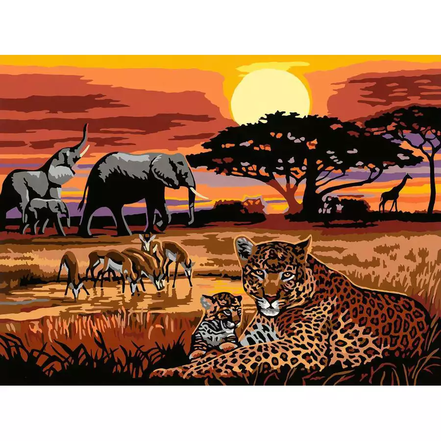 Ravensburger Savannah Landscapes bunt