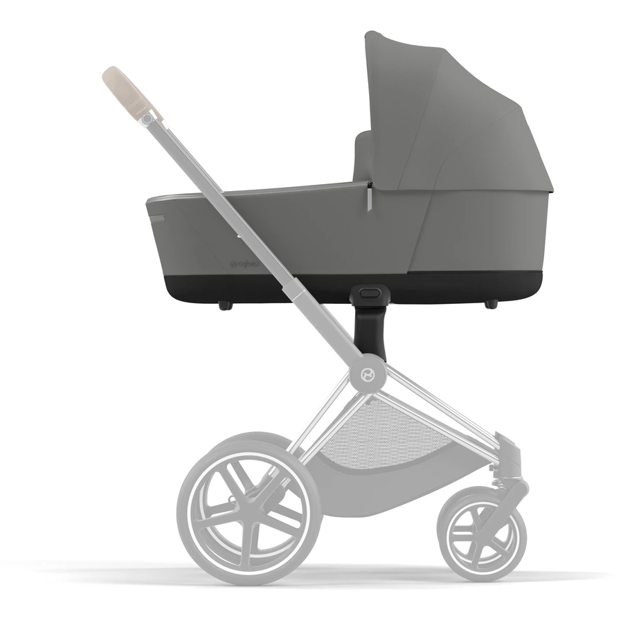 cybex PLATINUM Kinderwagenaufsatz für New Priam und e-Priam Lux Carry Cot Soho Grey