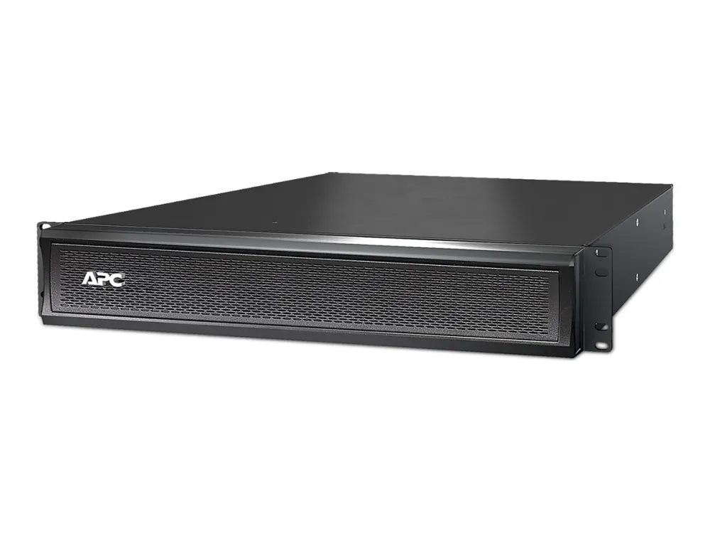 APC Smart-UPS X 48V External Battery Pack Rack/Tower - Batterihus (rackversion) - 2 x batteri - Blysyre - 864 mAh - 2U - sort - for P/N: AR3106, AR3106SP, SMX1000C, SMX1500RM2UC, SMX1500RM2UCNC, SMX750C, SMX750CNC