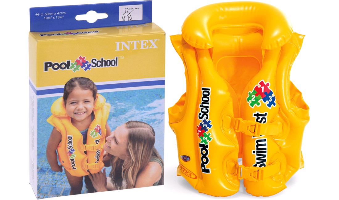 Badevest til børn, oppustelig
