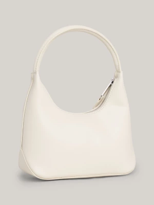 Bolsa de ombro Essential com logo metálico