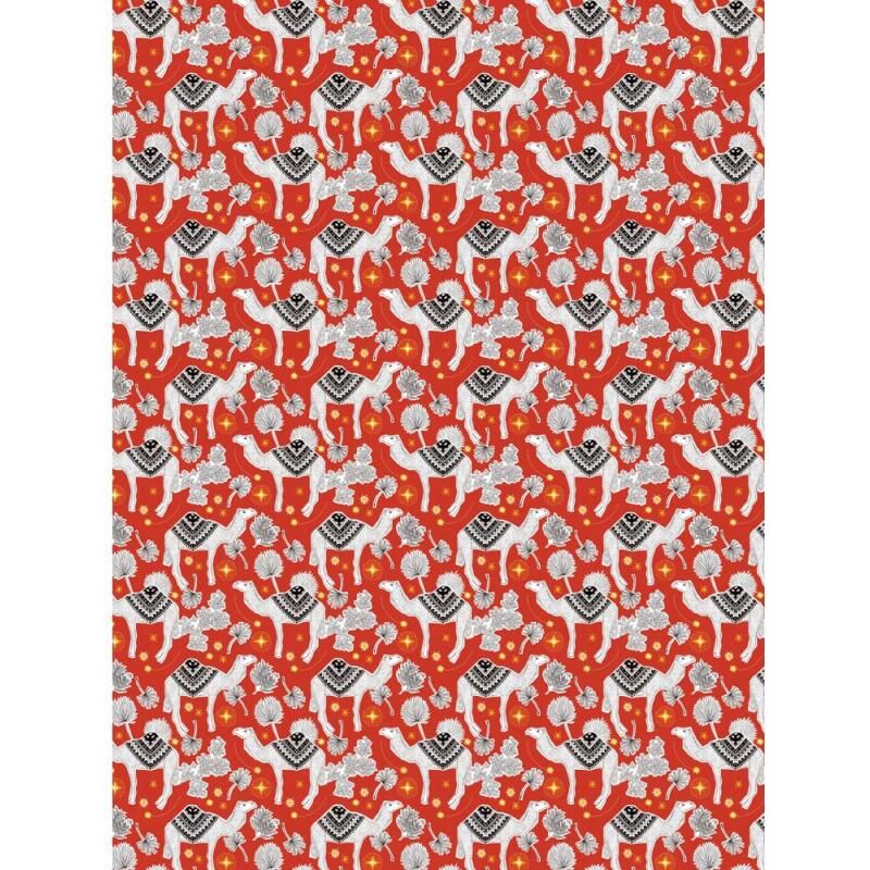 826 - Pochette 20 feuilles Décopatch - Rouge