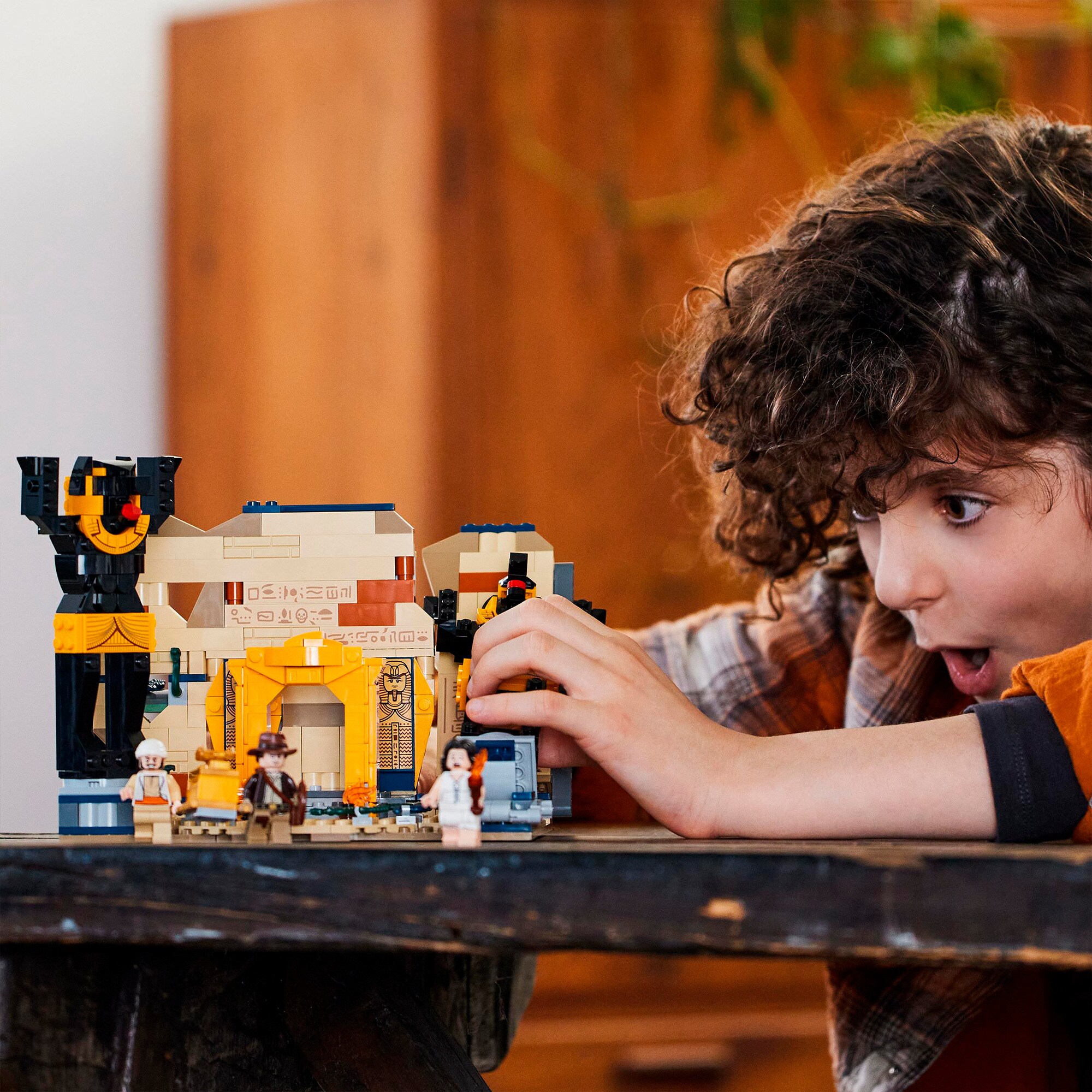 LEGO Konstruktionsspielzeug Indiana Jones Flucht aus dem Grabmal