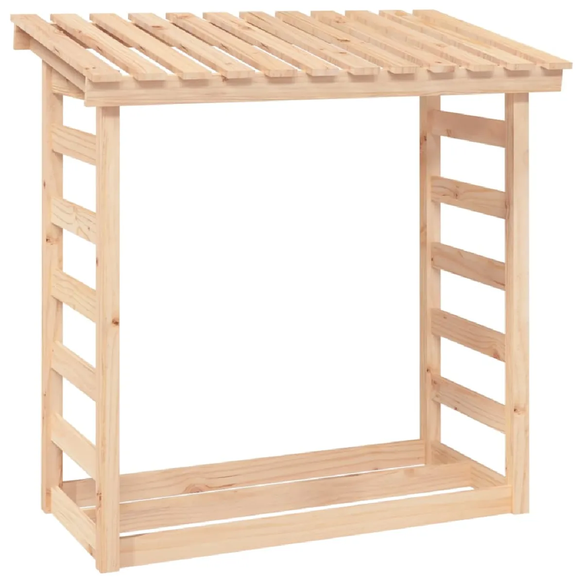 vidaXL Support pour bois de chauffage - Pin