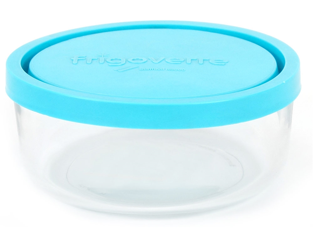 CAIXA HERMÉTICA REDONDA FRIGOVERRE VIDRO 12CM