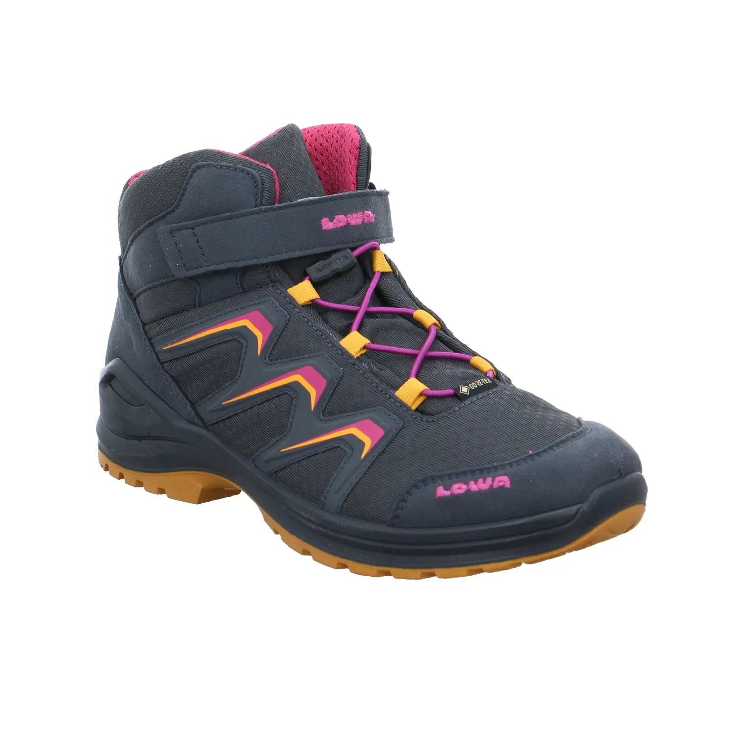 LOWA Kinder-Wanderschuhe Grau Synthetik