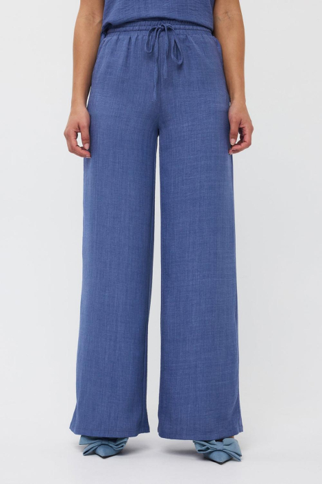 Ydence blauwe dames broek