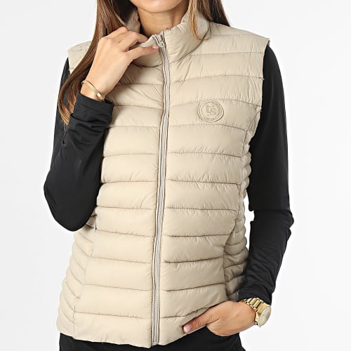 Doudoune Sans Manches Femme Terry 2 Beige
