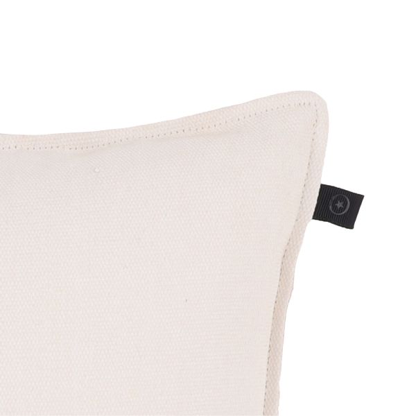 Overseas Canvas Kussen - 60 x 60 cm - Beige