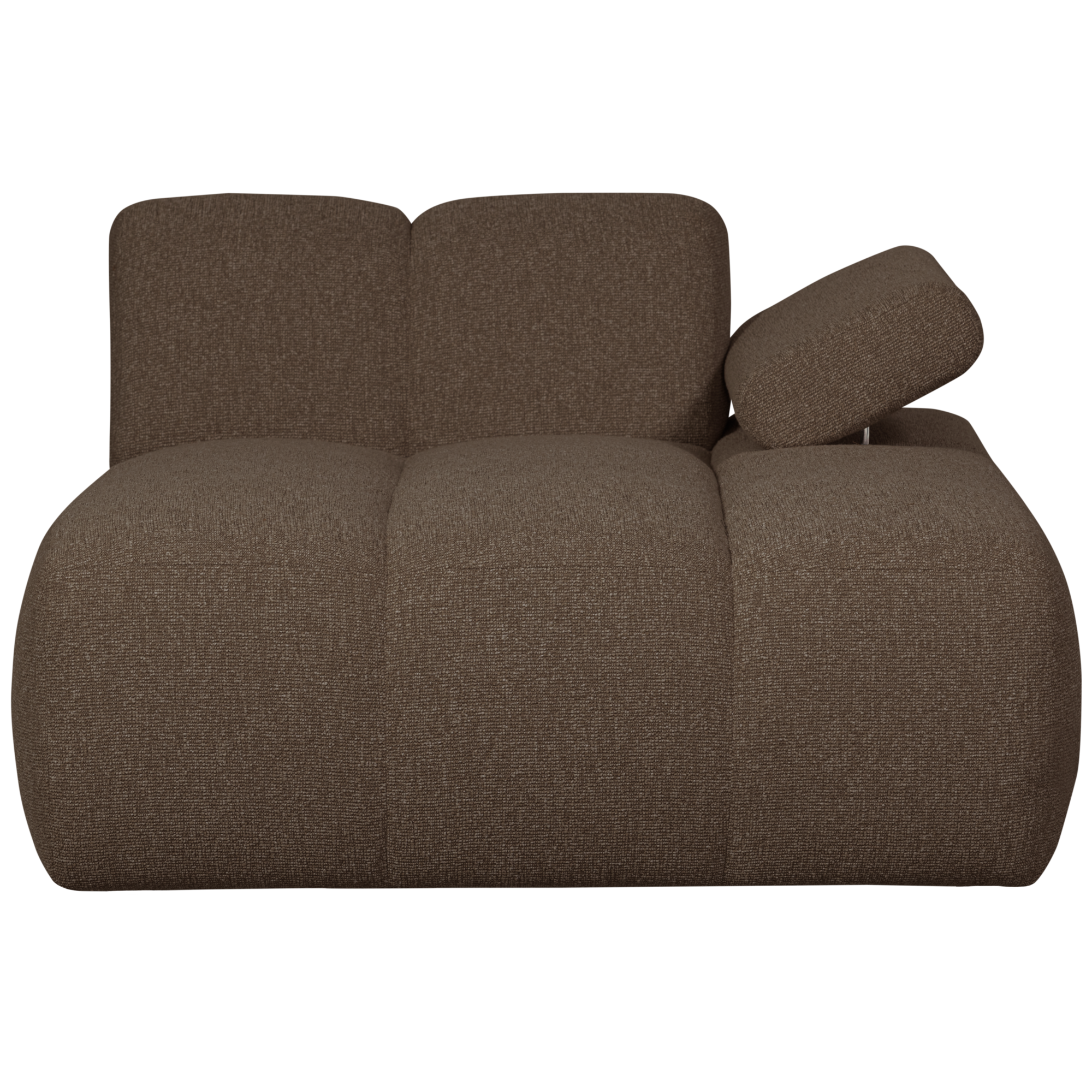 Chaise Longue Mojo Element Mojo Chaise Longue Element Rechts - Bouclé - Bruin Melange