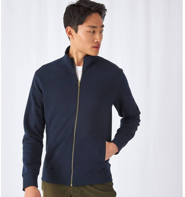 B&C BC520 - Sweat Homme Technologie Fermeture Éclair Coton