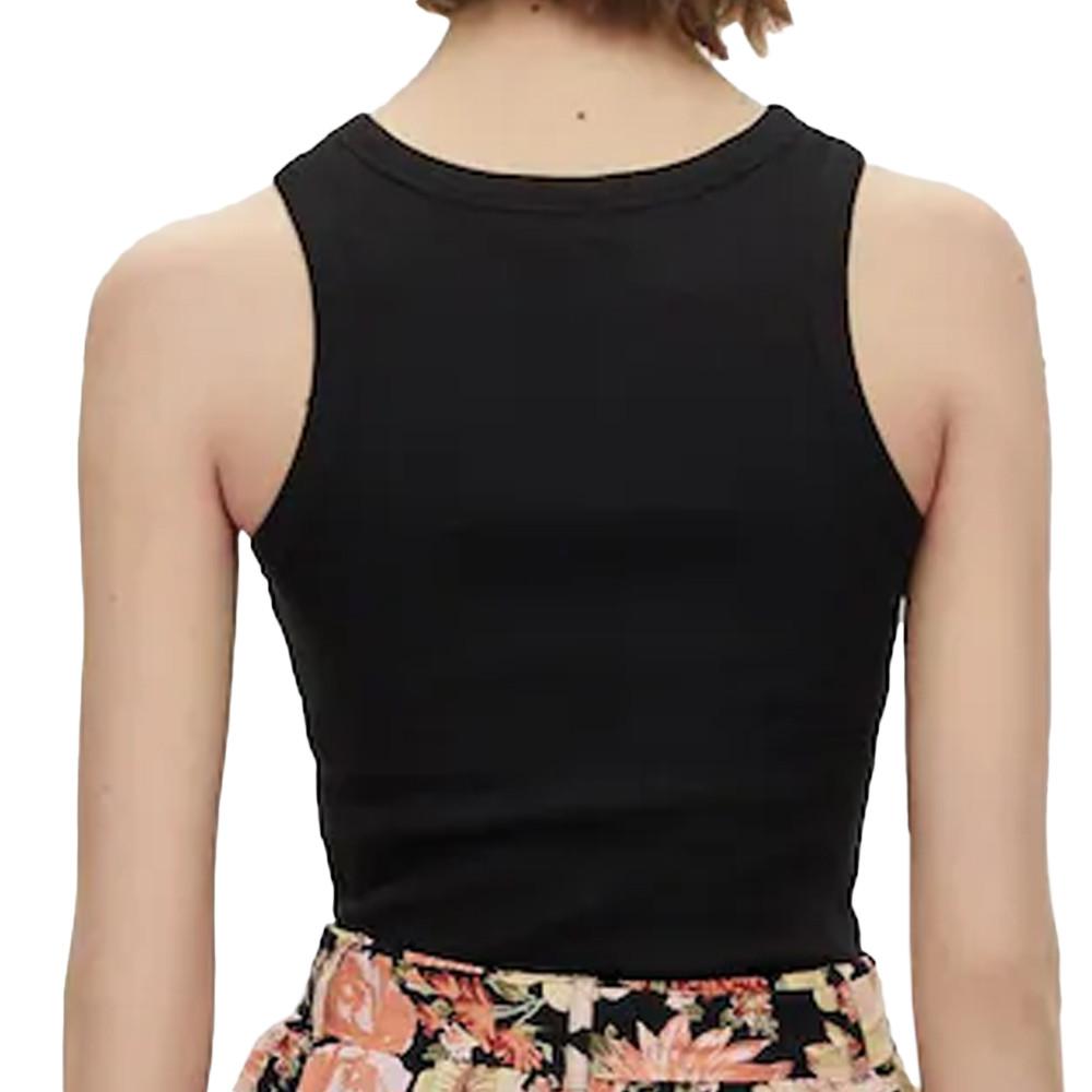 Pieces Débardeur Noir Femme Pieces Taya