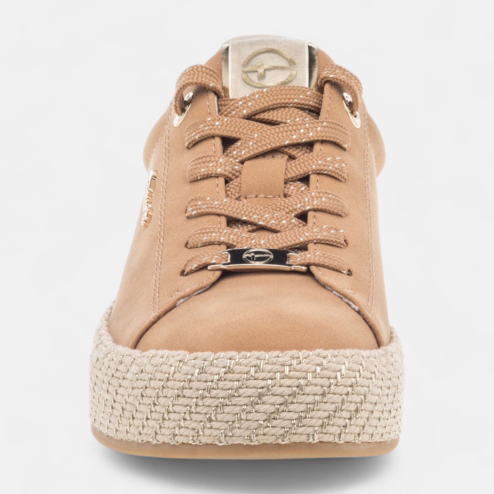 Baskets basses Femme camel