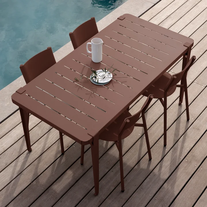 TipToe - Gartentisch MIDI Kollektion, 190 x 90 cm, sonnengelb