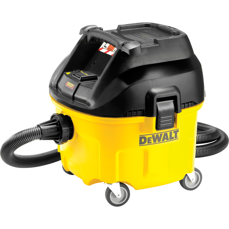 DeWALT DWV901L-QS 30L nat- en droogzuiger klasse L 1400W