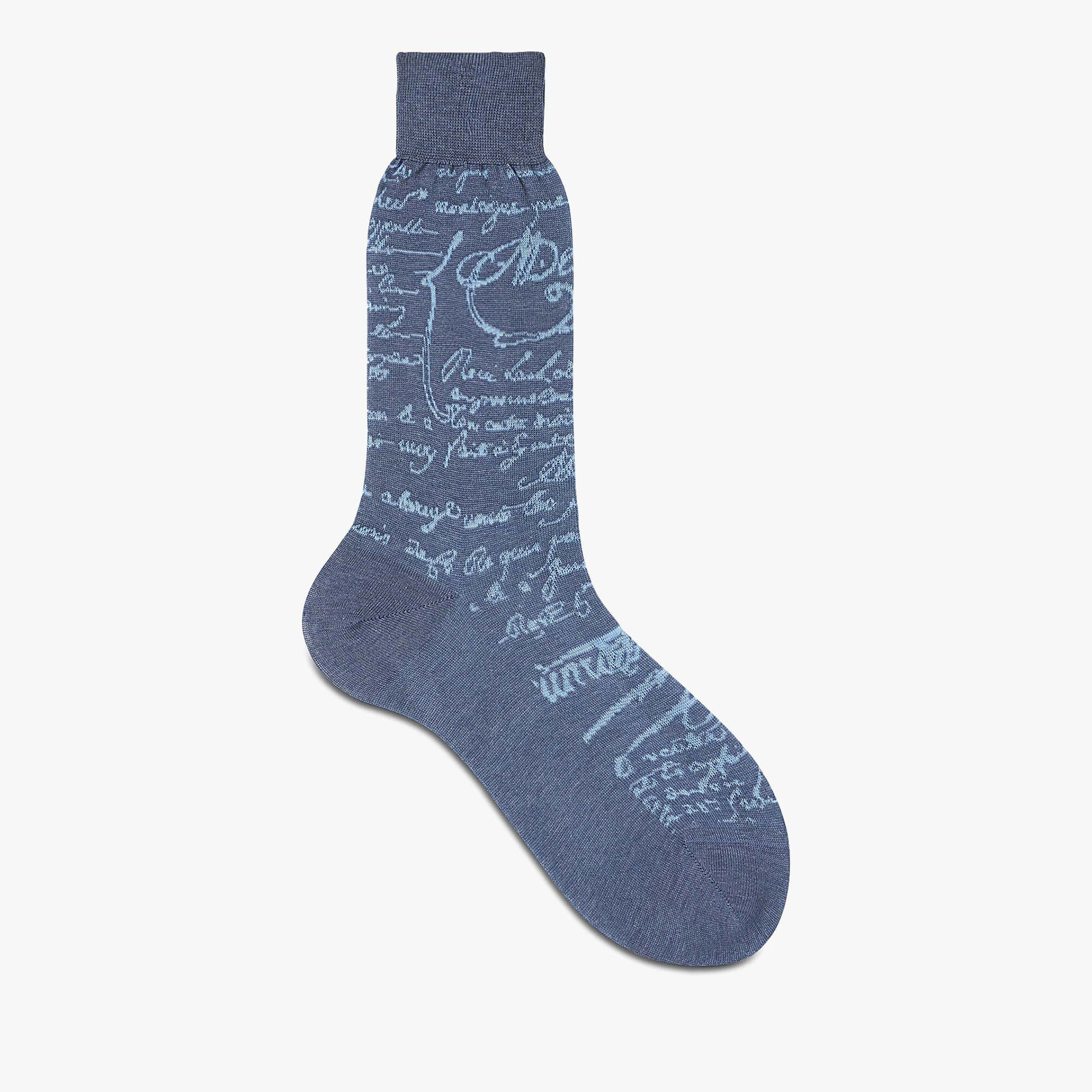 Chaussettes Scritto en Coton