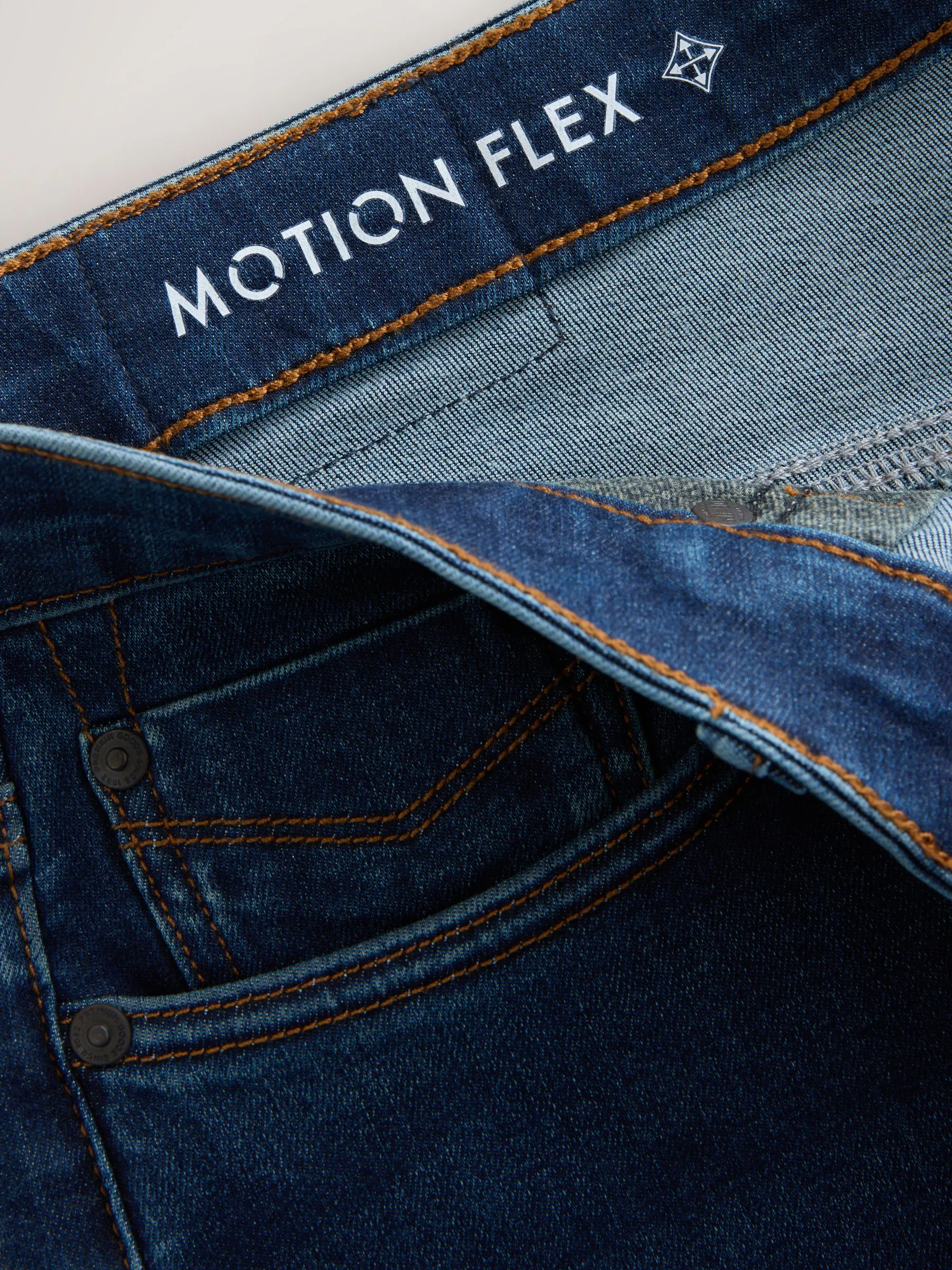 Blauw - Slim Fit - Motionflex jeans