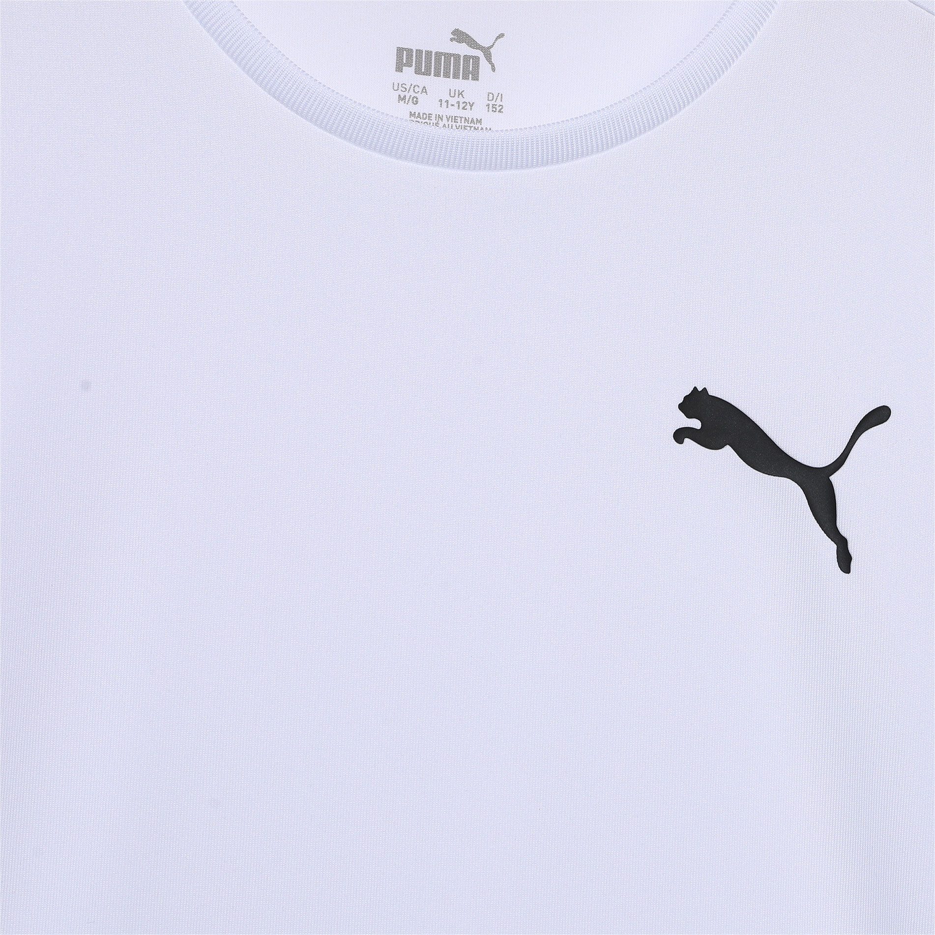 Puma Active Small Logo T-Shirt Jungen puma white
