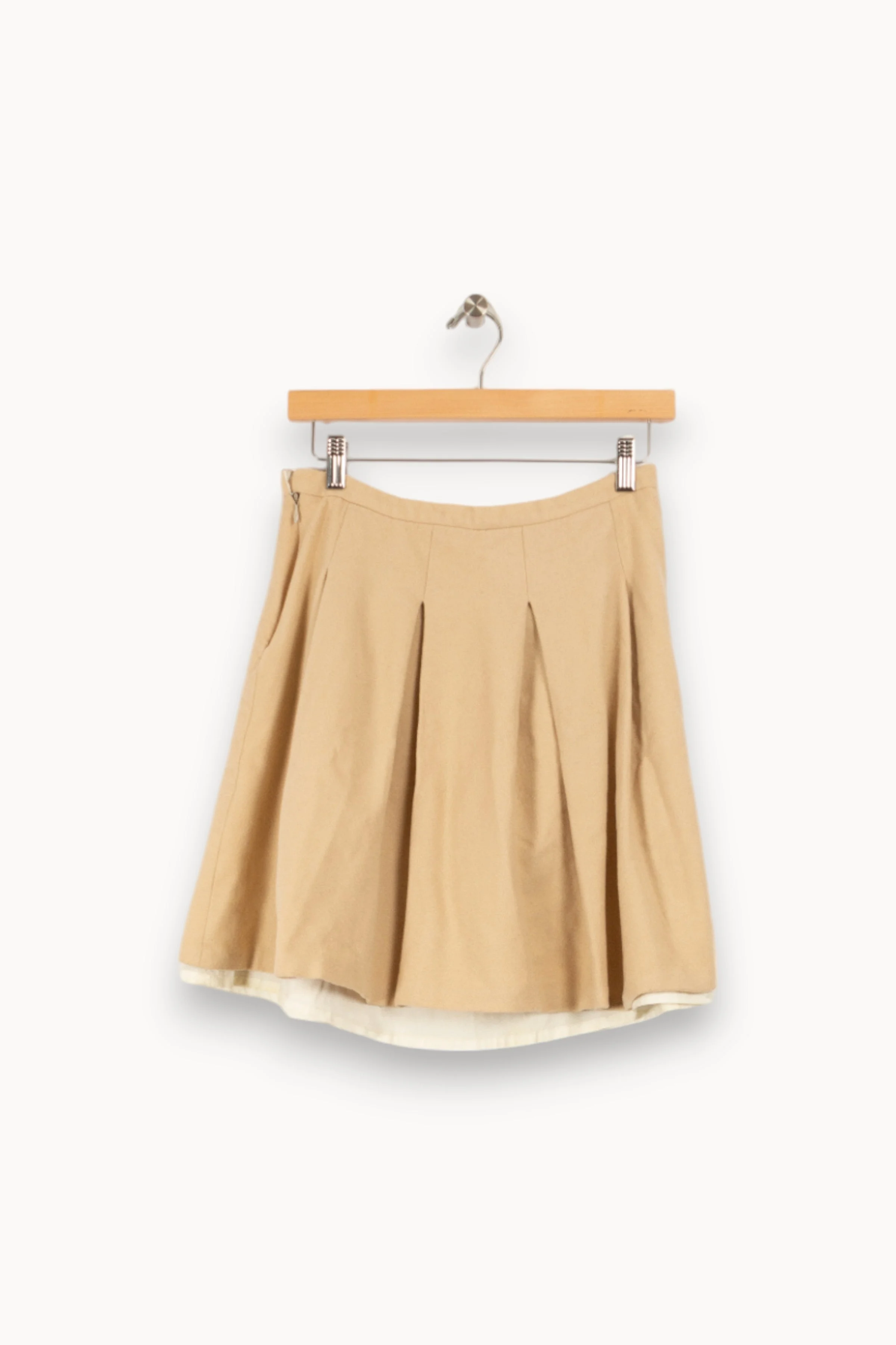 Jupe beige | Marron