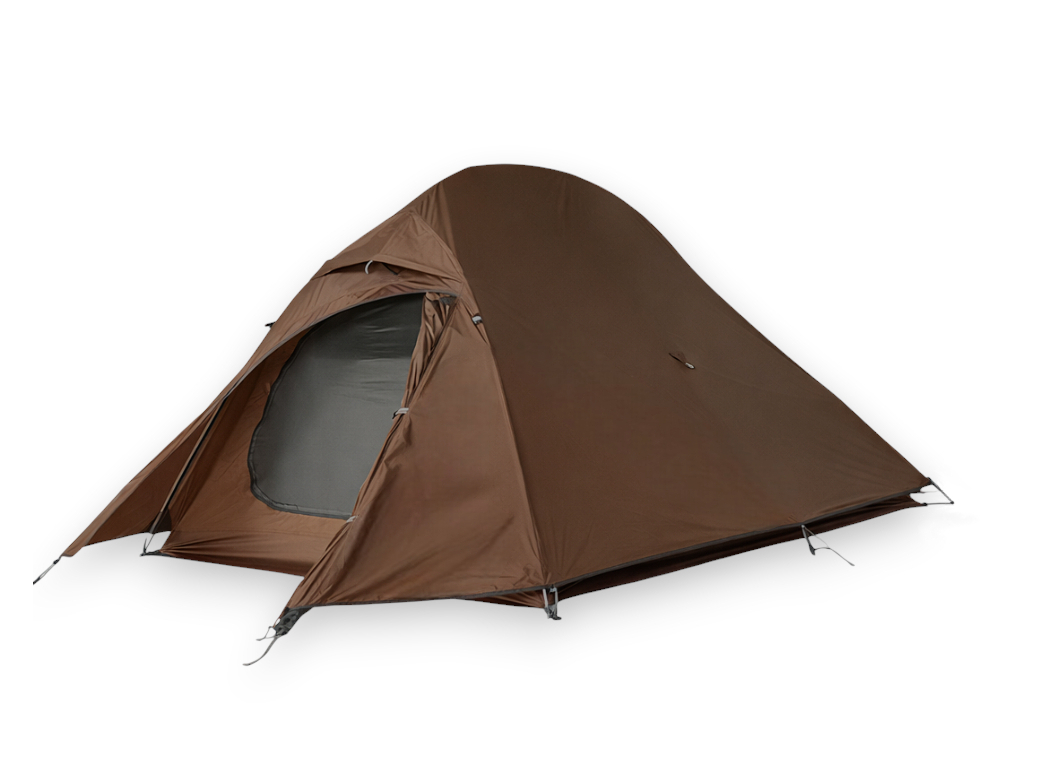 Hikr Hero 2-persoons kampeertent - Brown
