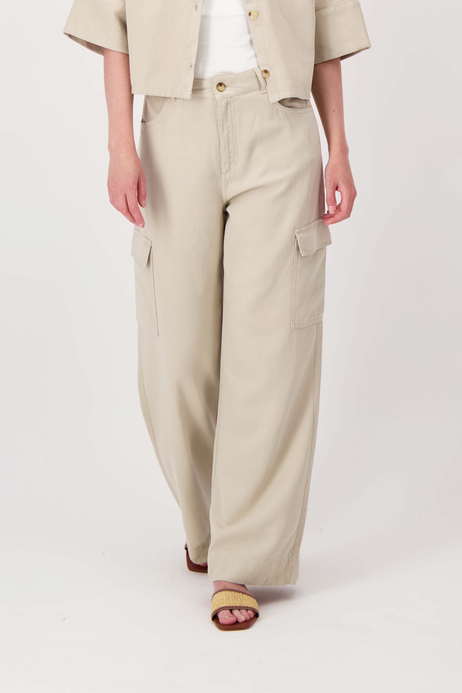 cargo broek wijd model