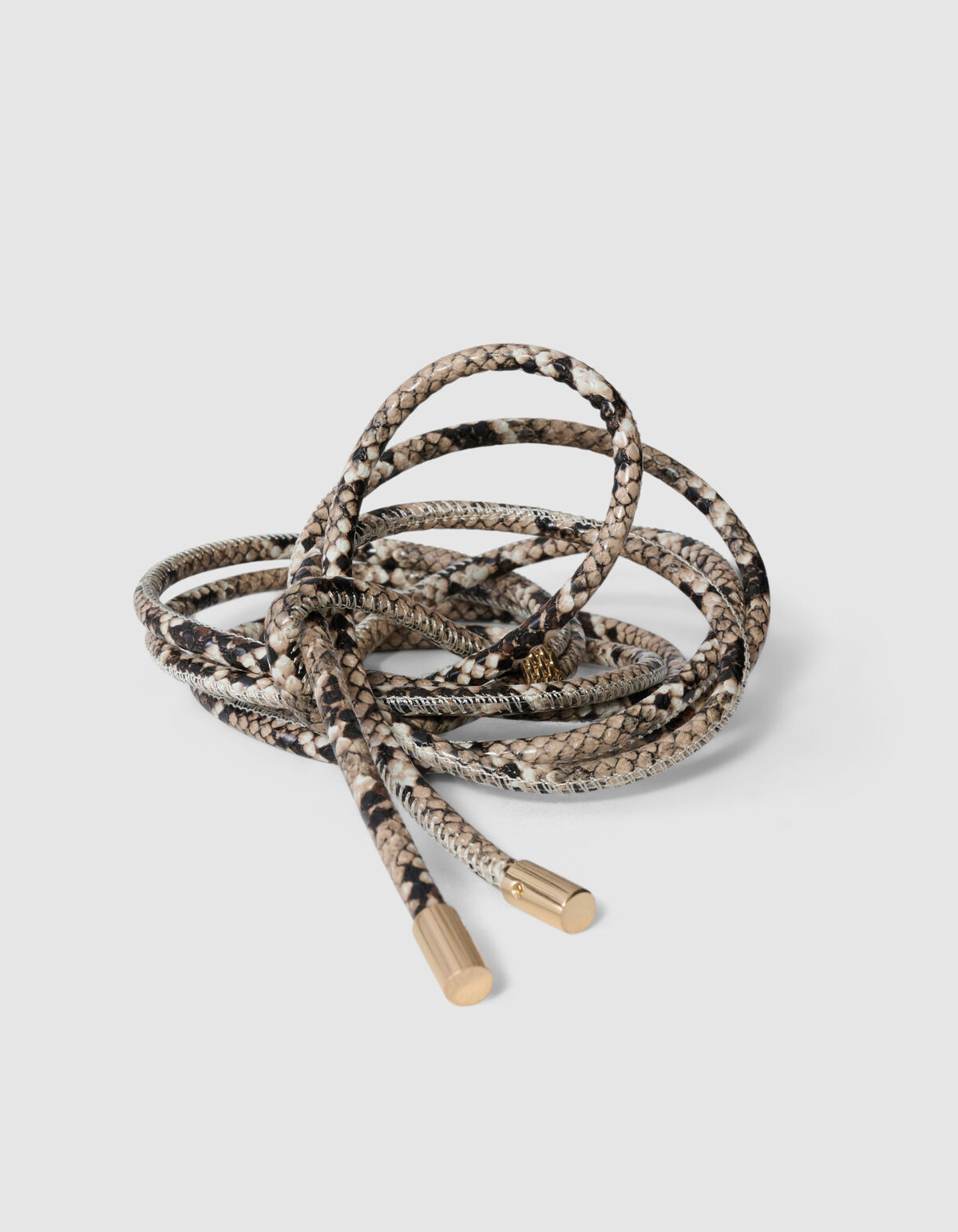 Snake Strap Riem Lichtbruin