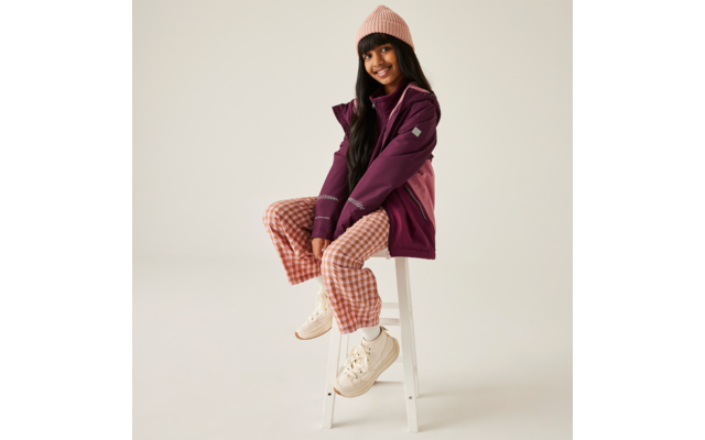 Regatta Hillain Kinder gefütterte Regenjacke